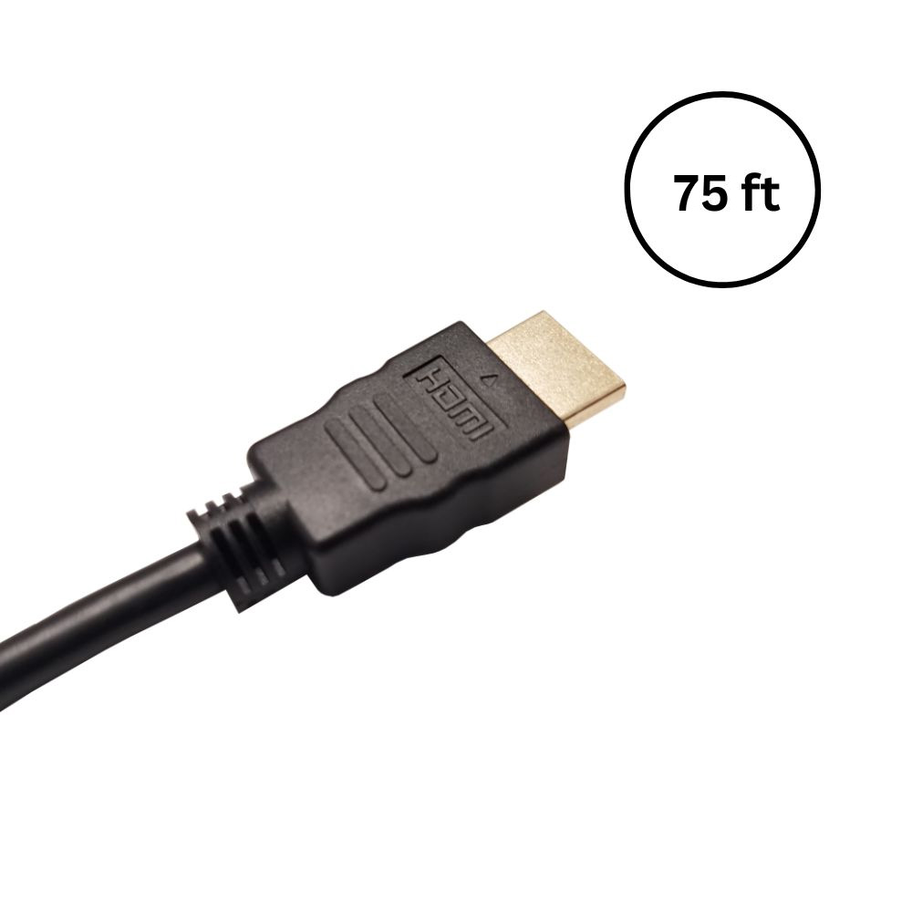 High Speed Gold Plated 4K HDMI 2.0 Cable, 75FT, 26AWG+30AWG